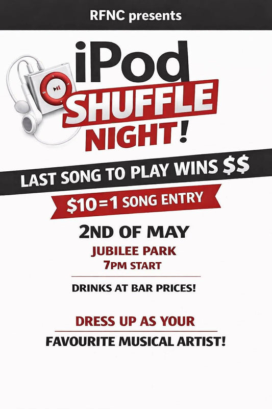 Redbacks iPod shuffle