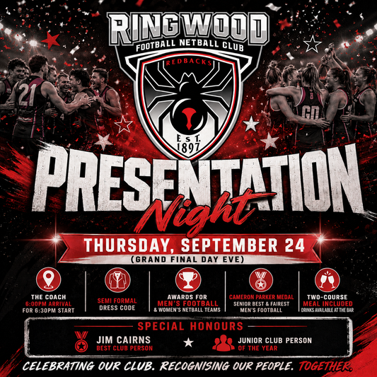 Ringwood Football & Netball Club Presentation Night