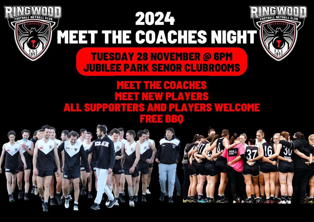 Meet the Coaches Night & AGM