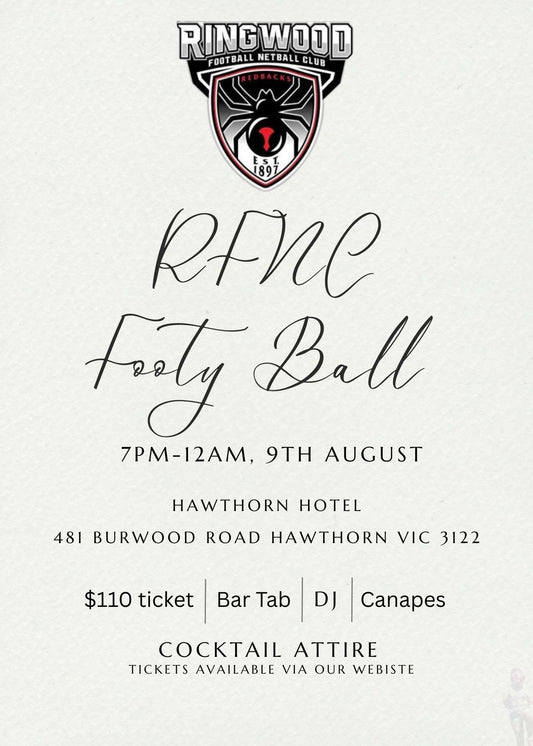 Redbacks Footy Ball